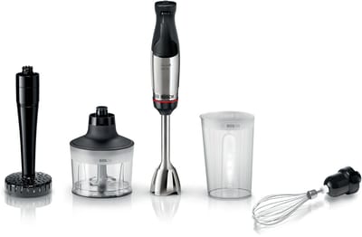 Bosch MSM6M633 ErgoMaster Serie 6 - Staafmixer set - 1000 W - Inclusief maatbeker, garde, hakmolen & pureestamper