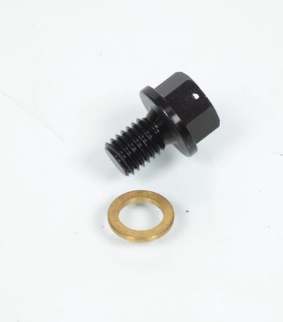 Bouchon de vidange M10 Pas 1.50 sans aimant Tecnium pour moto scooter cross enduro