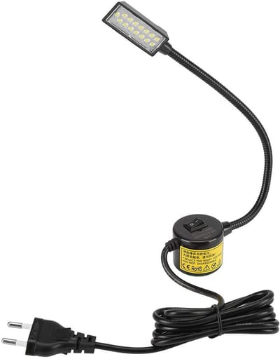 Ynkkvre - LED naaimachine lamp - 30 LED - met schakelaar - magnetische montagebasis - LED werklamp voor naaimachine