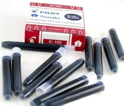 PILOT inktpatronen Namiki-  nacht blauw