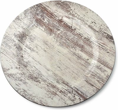 Decoratief Bord - Houtlook - 33x2 cm