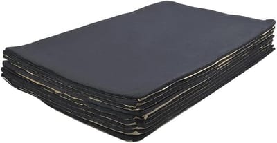Katoenen matten met warmte- en geluidsisolatie - 9 stuks - 50 x 30 x 6 mm