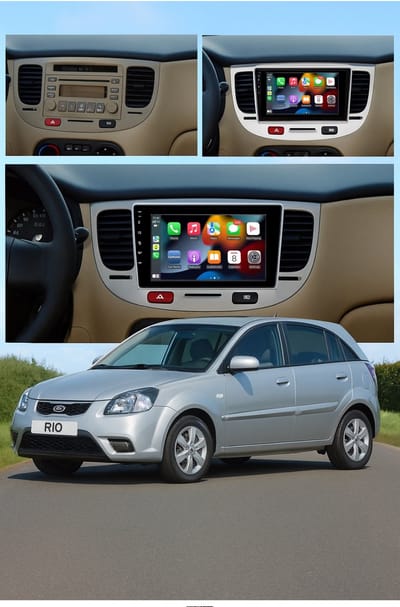 ADIVOX 9 inch T1 geschikt voor Kia Rio 2006-2010 Android 15 CarPlay/Auto/Wifi/RDS/DSP/DAB+