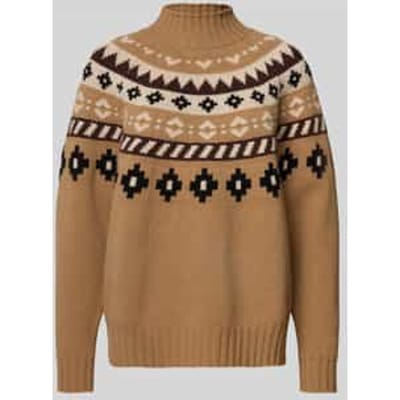 Regular fit gebreide pullover van pure scheerwol, model 'HARDY'