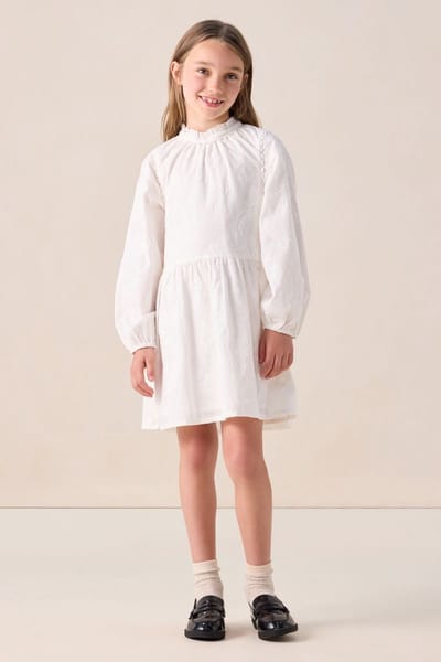Sissy-Boy - Witte jurk met embroidery