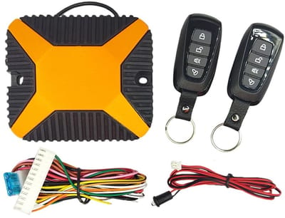 Dailygoods - Auto Keyless Entry Systeem Kit met 2 Afstandsbedieningen - Centrale Vergrendeling voor 12V Voertuigen