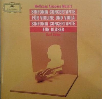 MOZART: SINFONIA CONCERTANTE FOR VIOLIN, VIOLA AND ORCHESTRA