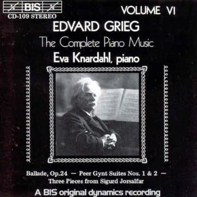 Eva Knardahl - Grieg: Ballade In G Minor, Op. 24 | Peer Gynt (CD)