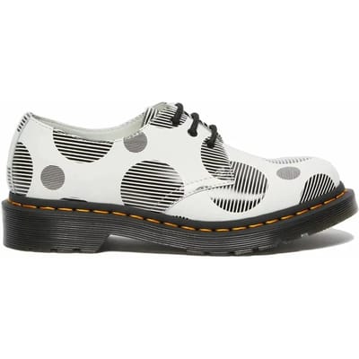 Derbie vrouw Dr Martens 1461 Polka Dot Smooth