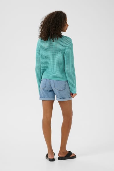 Pullover Regular fit teal