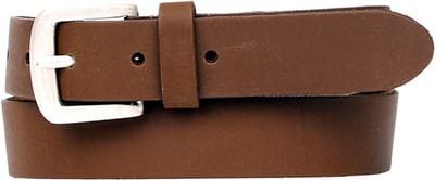 Petrol Industries Riem Heren - Broekriem - Verstelbaar - Leer - Cognac - 85 cm - S