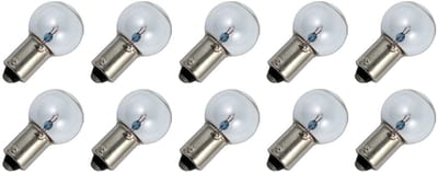 Signaallamp BA9S 3.6V 0.9W - 250 mAh - 10 stuks - G17 Gloeilamp Ø17mm - 30mm - 2500K - Dimbaar