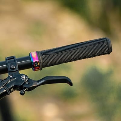 Fiets Handvatten - Ergonomische Grips - Comfortabel Fietsen - Hoge Demping - 10 inch Lengte - Olie Slick