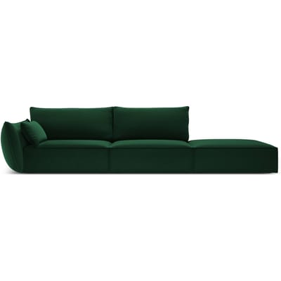 4-zitsbank Vanda rechts velvet | Mazzini Sofas