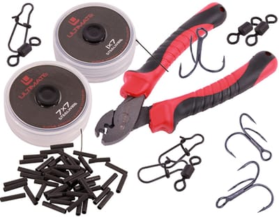 Ultimate Predator Leader Starter Kit, om je eigen onderlijnen en takels te maken! - Roofvis Set