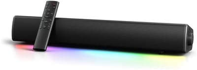 SNJY® Soundbar - TV Speaker - Home Cinema - Gaming Soundbar - Zwart