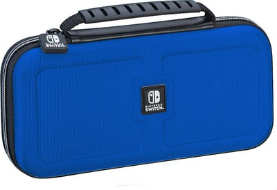 BigBen Interactive Official Travel Case Deluxe - Blue (Nintendo Switch) - Nintendo Switch