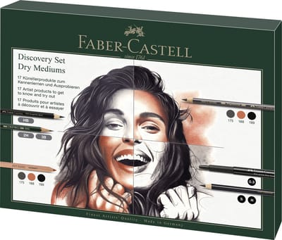 Faber-Castell Pitt Monochrome - discovery set dry art materials - 17-delig - FC-112925