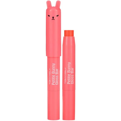 TonyMoly, Petit Bunny Gloss Bar, 06 Orange Juteux, 2g red