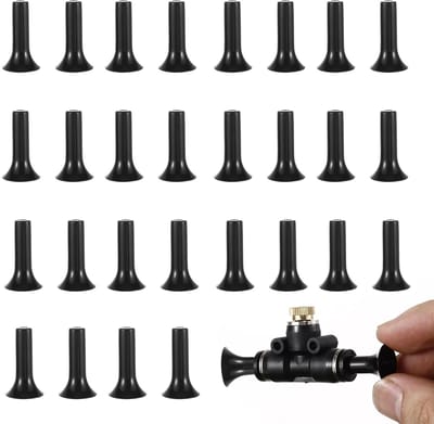 30 stuks 1/4 inch druppelleidingstoppen, eindkappen voor druppelirrigatie, ideaal voor tuin en gazon, eenvoudig te installeren en duurzaam