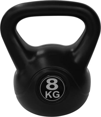 Kettlebell PVC Zwart voor Full Body Training