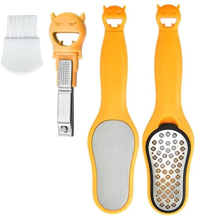 Dailygoods - Multifunctionele 3 in 1 Eeltvijl voor Voetverzorging