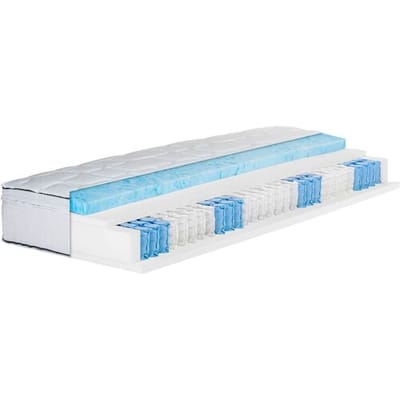 BECO Boxspringmatras met pocketveringkern en gelschuim topper Royal Flex (Medium (H2), 90 x 190 cm)