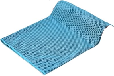 Draagbare koelhanddoek - Sport handdoek - Buitenactiviteiten - Sneldrogend materiaal - 30 x 90 cm - Blauw