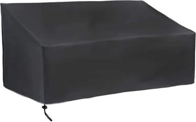 LISM-Tuinbankhoes, afmetingen 163x66x89 cm, geschikt voor driezits tuinbanken, stevig en duurzaam.