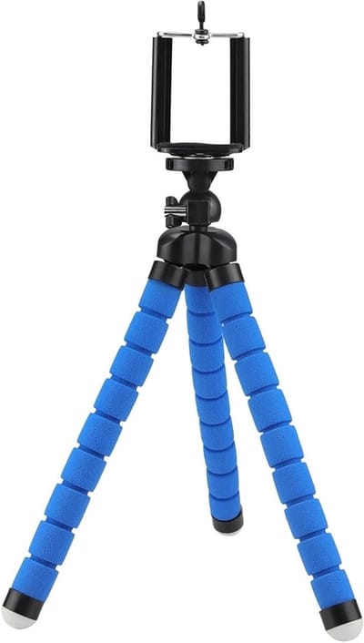 Projector Muurbeugel - Projectorstandaard Statief - Presenteren Fotograferen - 360 Graden Draaibaar - 1/4 Inch Schroefgat - Blauw