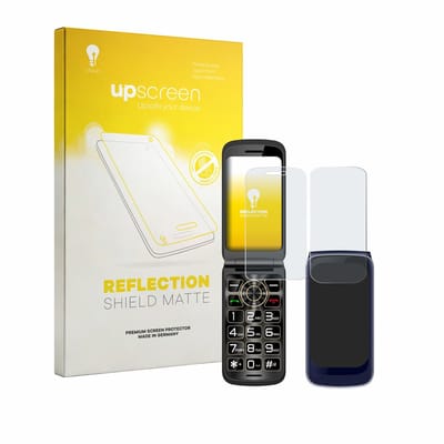 upscreen - Screenprotector voor Guwet G739 (Voor+Achter) - Folie Beschermfolie anti glare matte