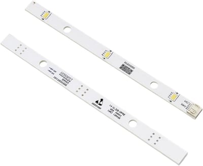 LED Koelkastlamp - Vervangmodule Binnenverlichting - Koelkast Reparatie - Brede Compatibiliteit - 2 stuks 16 cm - Wit