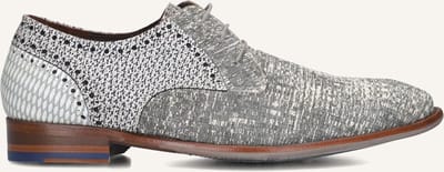 Floris Van Bommel Sfm-30361 De Stapper Nette schoenen - Veterschoenen - Heren - Grijs - Maat 41⅓