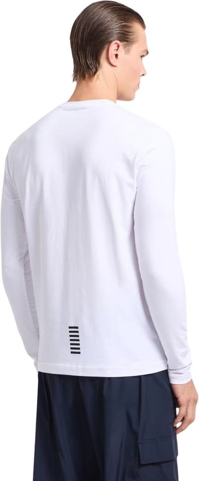 Ea7 Emporio Armani 8npt28_pjvqz T-shirt Met Lange Mouwen Wit S Man