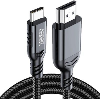 AdroitGoods USB C naar HDMI Kabel - 4K@60hz - 1.5m meter - Premium Kwaliteit - USB-C naar HDMI 4K Ultra HD
