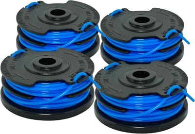 Trimmer Spoelen - Grasmaaier Spoelen - Gazon Onderhoud - Nylon Materiaal - 4 stuks - Zwart