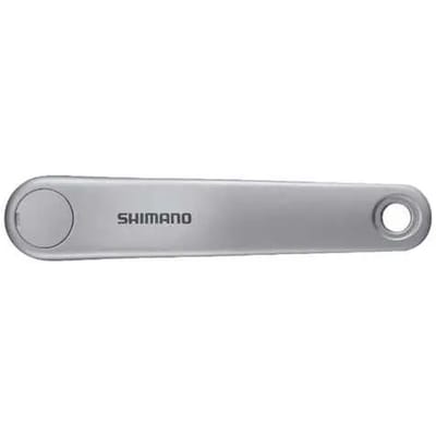 Shimano Crank rechts vierkant shimano e5000 zilver 170mm