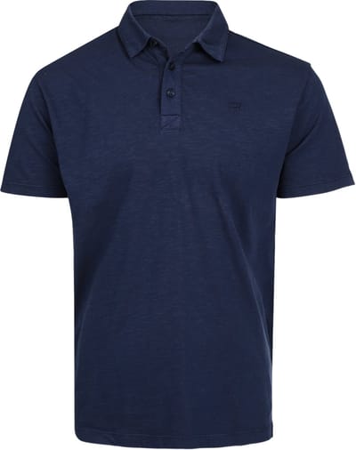 Brunotti - Palorai - Polo Indigo Blue - Heren - 100% Katoen - Regular Fit - M