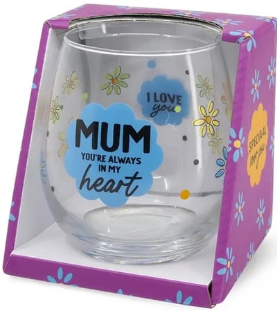 Miko - Wijn- waterglas - Glas Proost - Mum - You're always in my heart