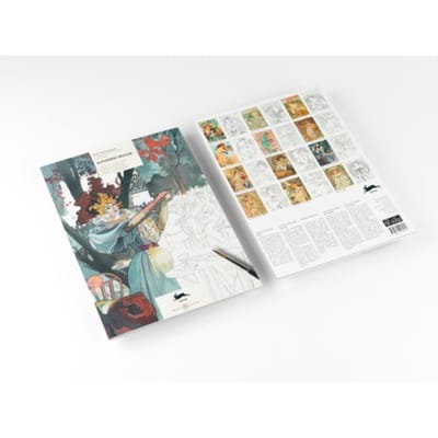 Alphonse Mucha - Artists' Colouring Book - Pepin van Roojen