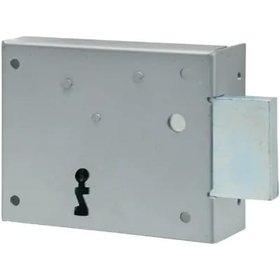 Sencys Oplegslot Deurslot Slot Voor Binnendeur M973 - Grijs Staal - 60mm