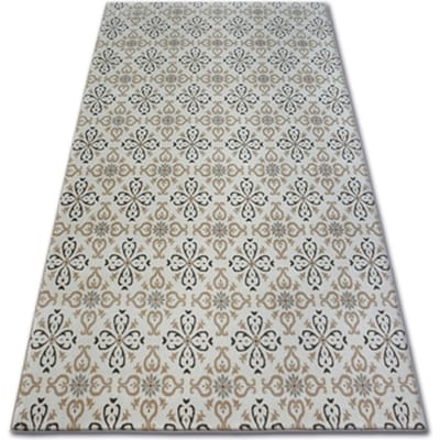 Kleden Rugsx Tapijt ARGENT - W4949 Bloemen , crèmee 160x220 cm