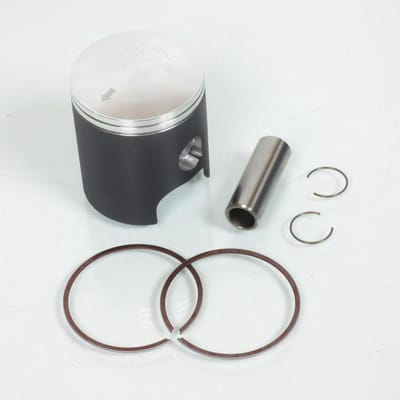 Piston moteur Wossner pour moto Yamaha 125 TY 1975 à 1992 Ø56.94 surcote +1.0mm