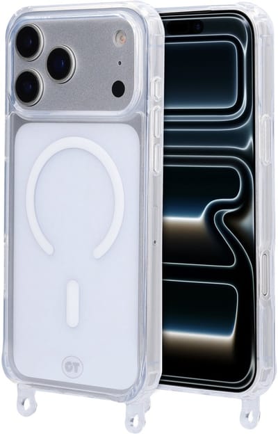 Casetastic Base Case geschikt voor geschikt voor MagSafe Compatible Apple iPhone 17 Pro Max Clear