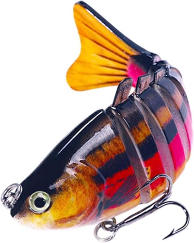 Zwemvisserij Lure - Kunstaas Vis - Vissen Vangen - Realistische Zwembeweging - 12 cm - Meerdere Kleuren