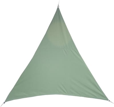 Premium kwaliteit schaduwdoek/zonnescherm Shae driehoek groen - 3 x 3 x 3 meter - Terras/tuin zonwering