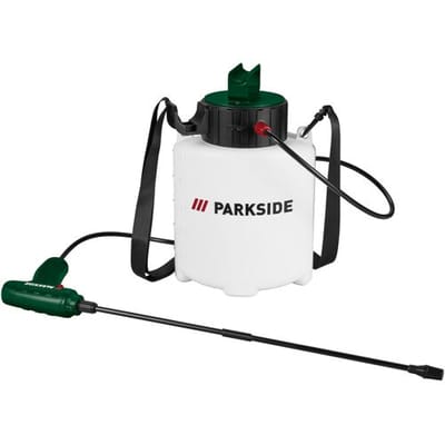 PARKSIDE® Accu-drukspuit 4 V - Werkdruk: max. 1,5 bar - Reikwijdte: 60-70 cm - Capaciteit: 350 ml/min.
