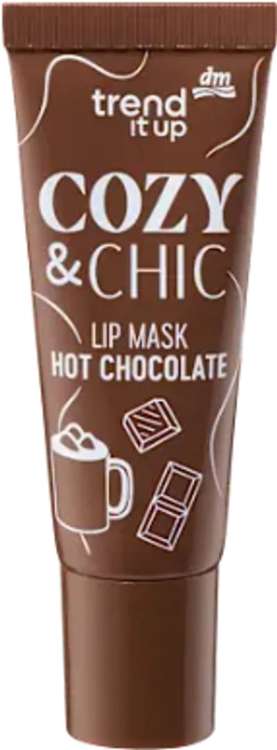 Lippenmasker Cozy & Chic - Hot Chocolate - Trend !t up | 1x 10 ml - Zachte en romige textuur