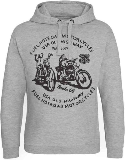 Route 66 Hoodie/trui -S- FUEL Grijs