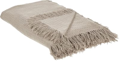 YERBENT - Bedsprei - Taupe - 200 x 220 cm - Katoen